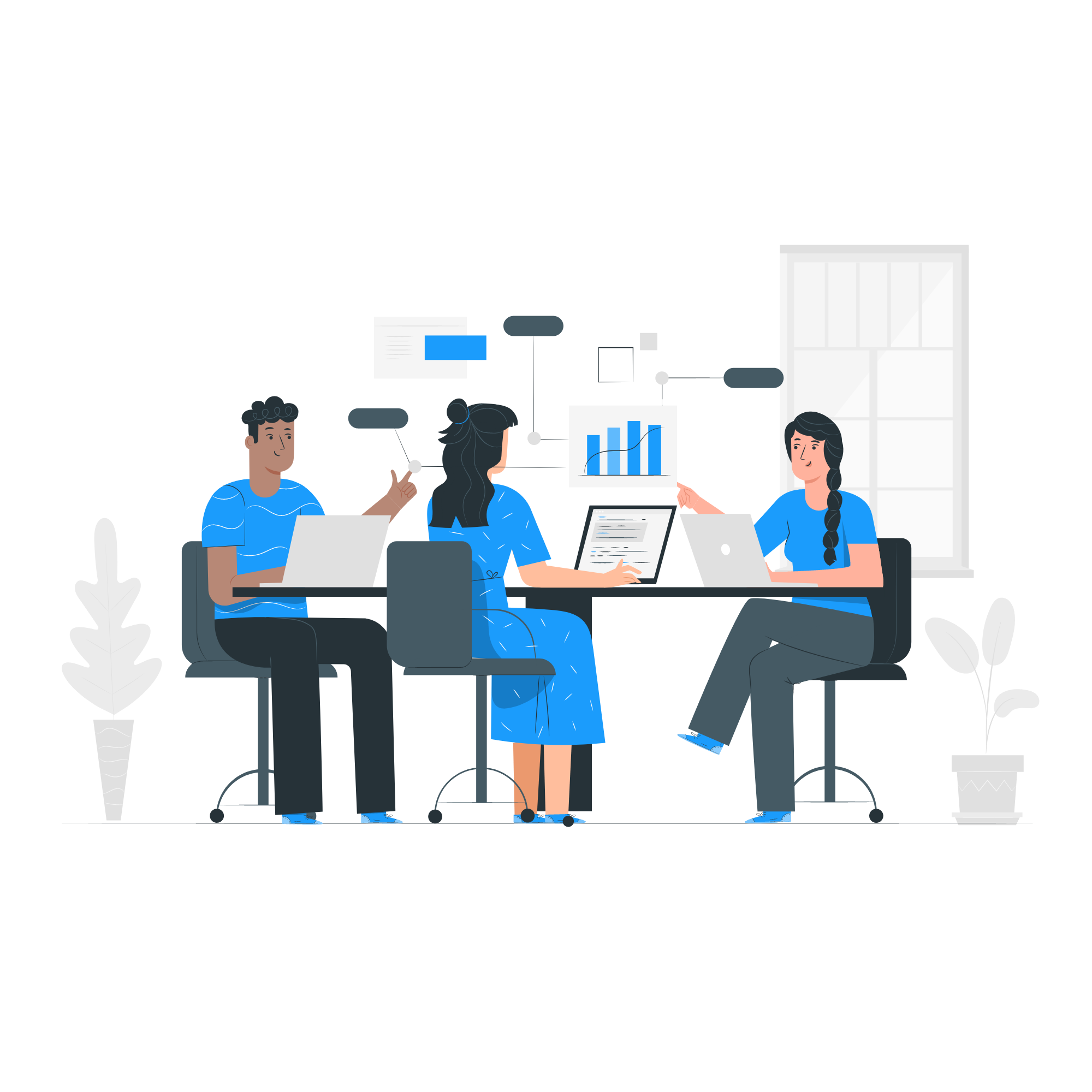 3 Seater Cabin coworking space in borivali